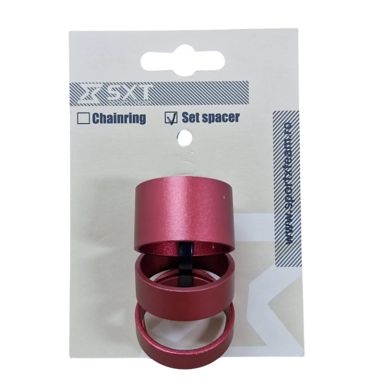 Set Distantiere 5, 8, 10, 20 mm Rosu – miniatură 2