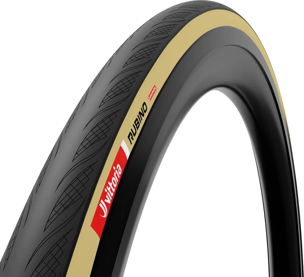 Anvelopa Rubino Tube-Type 700 x28C(28-622) Negru-Maro Pliabil – miniatură 1