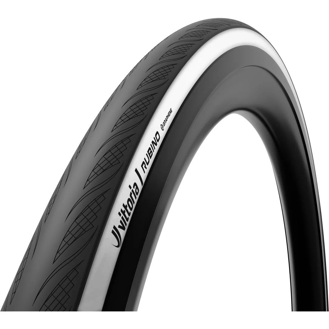 Anvelopa Rubino Tube-Type 700 x28C(28-622) Negru-Alb Pliabil – miniatură 1