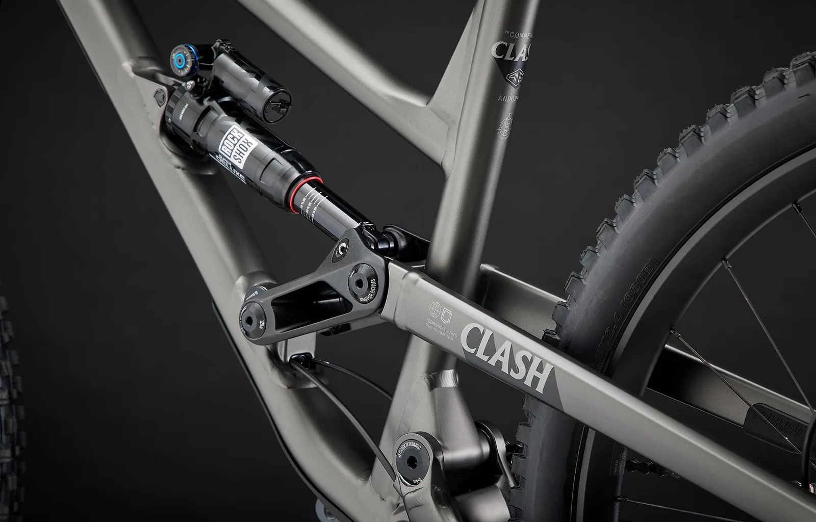 CLASH RACE DARK SLATE NEW ROCKSHOX (8/8)