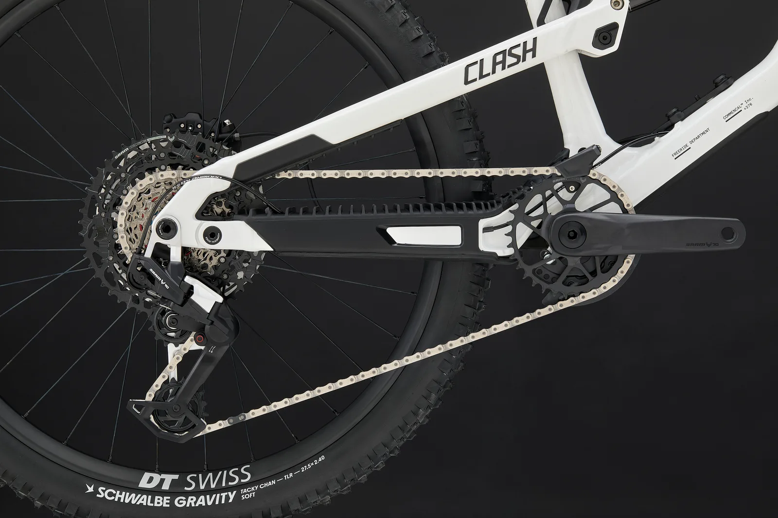 CLASH V3 ROCKSHOX PURE WHITE 2027 (6/10)