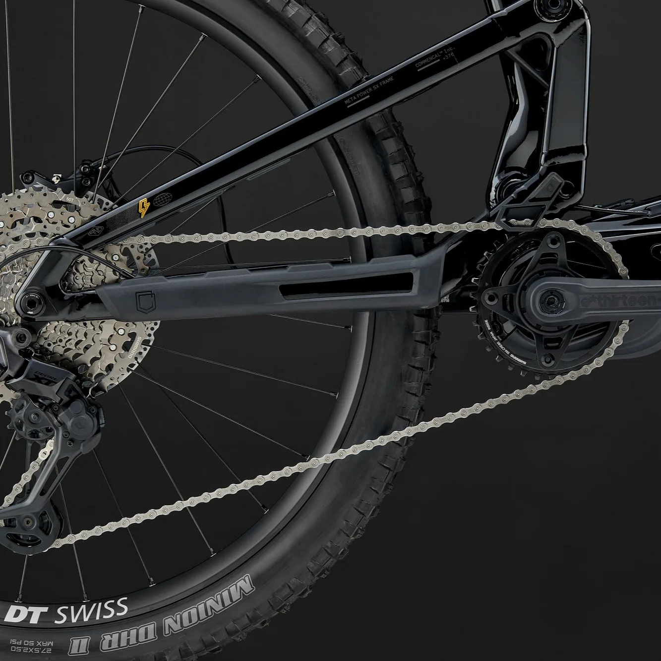 META POWER SX AVINOX RIDE PURE BLACK 2027 (7/12)