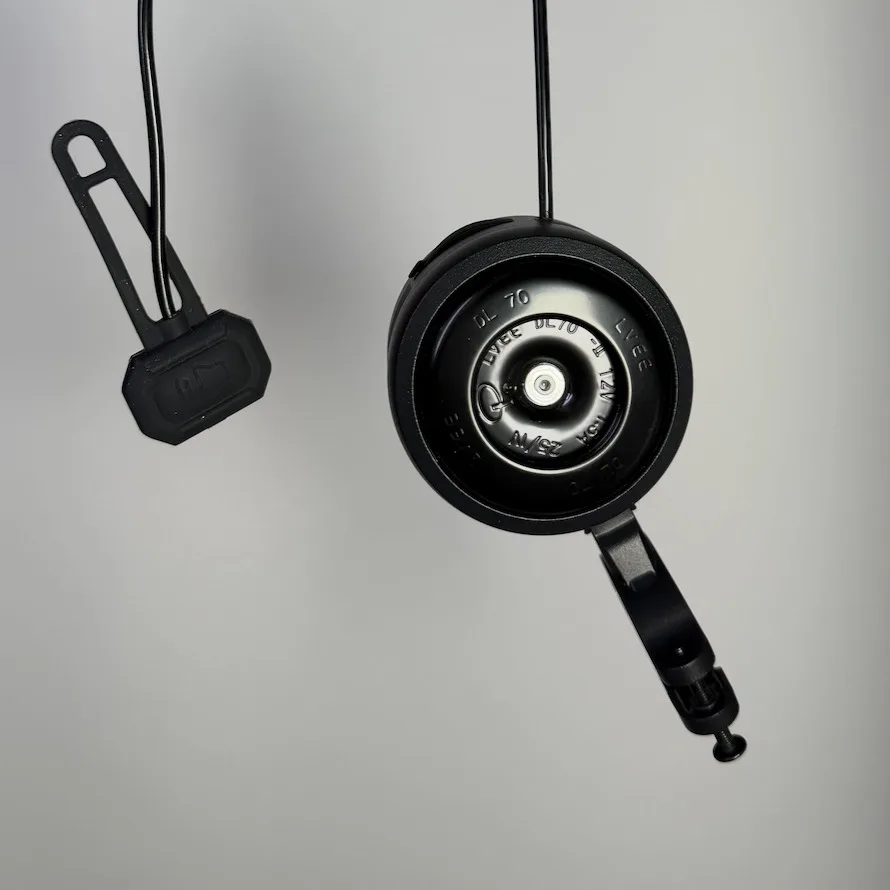 Claxon Bicicletă Puternic cu Horn Auto - Reîncărcabil USB, Ideal Trasee Munte / Anti Urs (3/11)