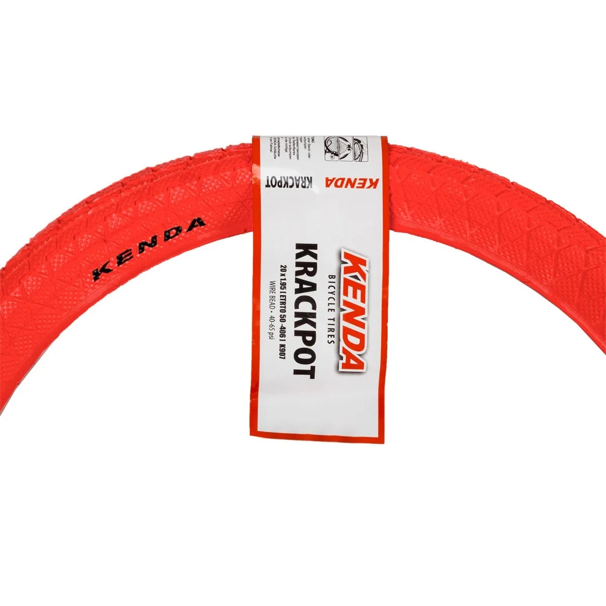 Anvelopa KRACKPOT 20x1.95 (50-406) K-907-Rosu (2/3)