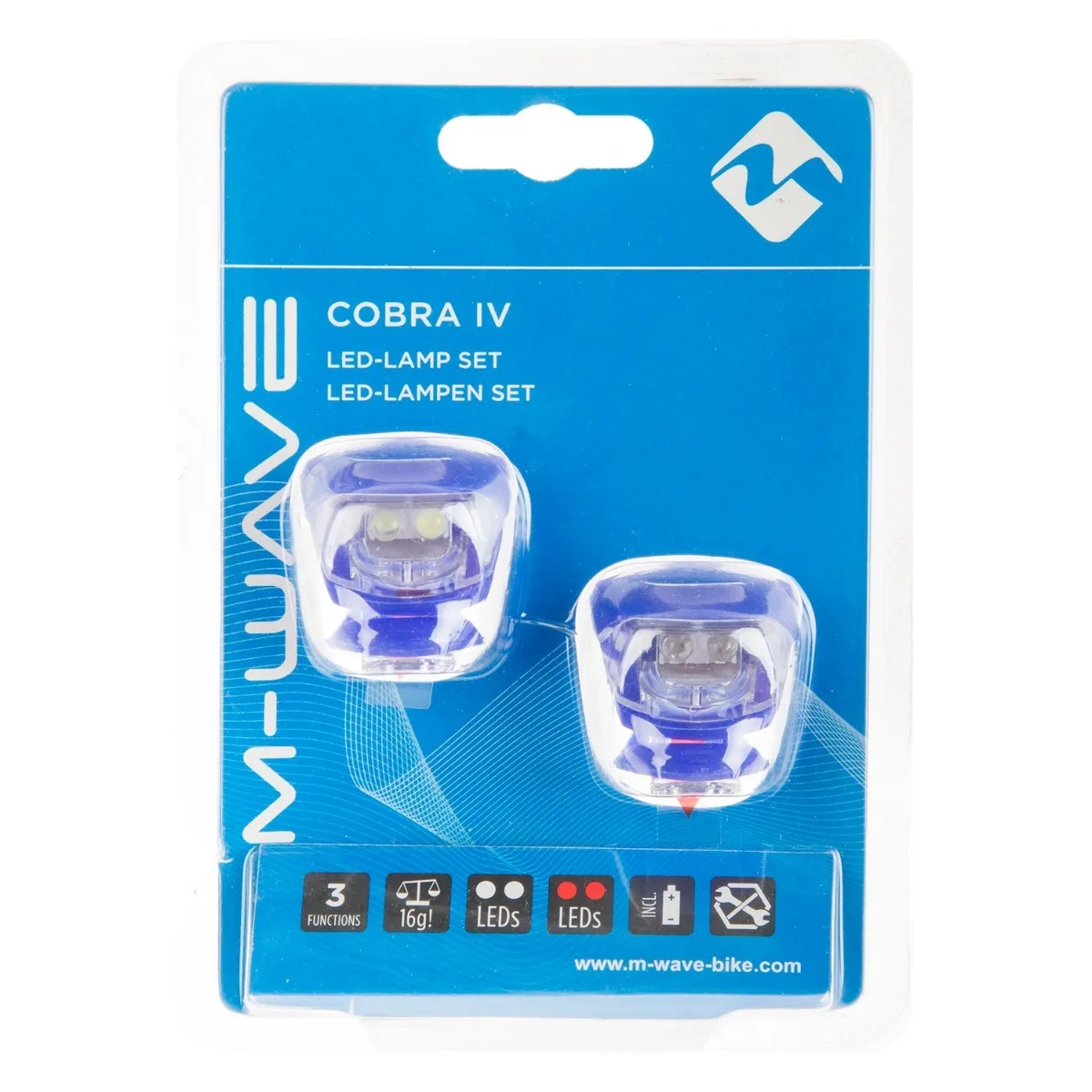 Set Flash cu Baterii COBRA IV - Albastru (2/3)