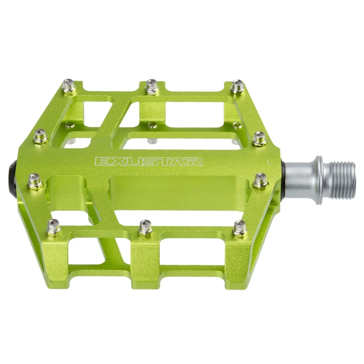 Pedale Aluminiu BMX E-PB525-Verde (1/3)