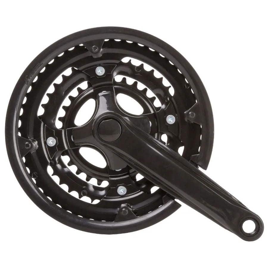 Angrenaj Pedalier 28-38-48T 3 x 8 v Negru
