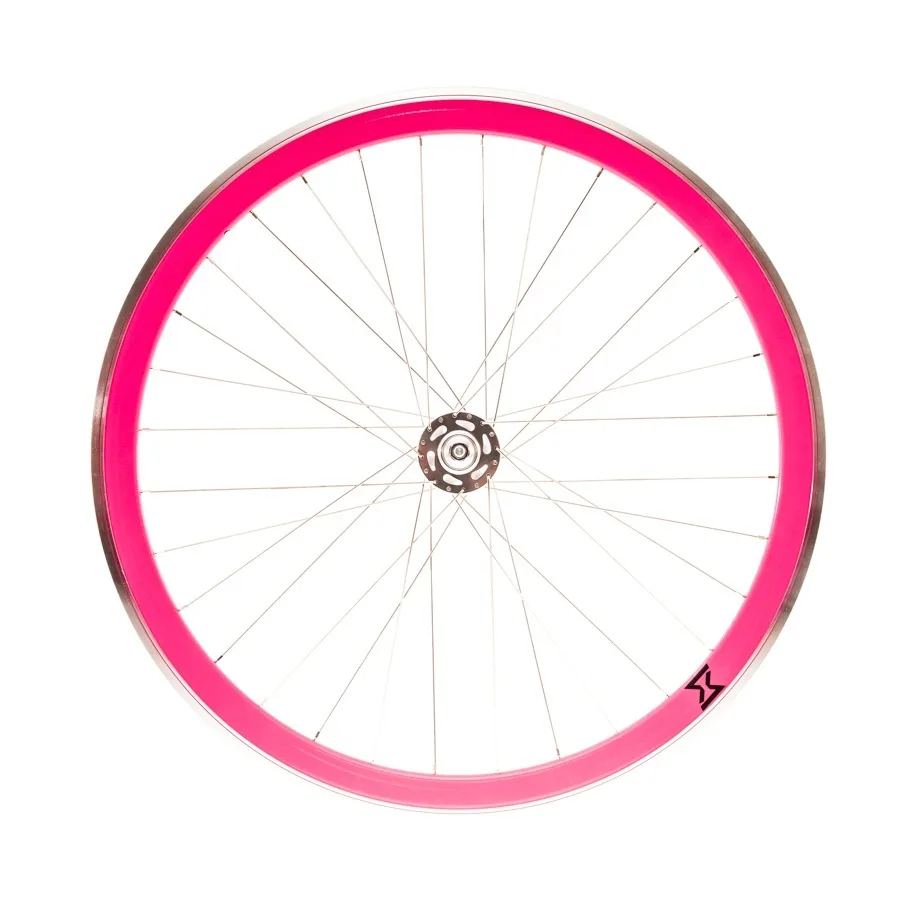 Roata Spate Single Speed/Fixie 700-32H 40 mm Roz (1/2)