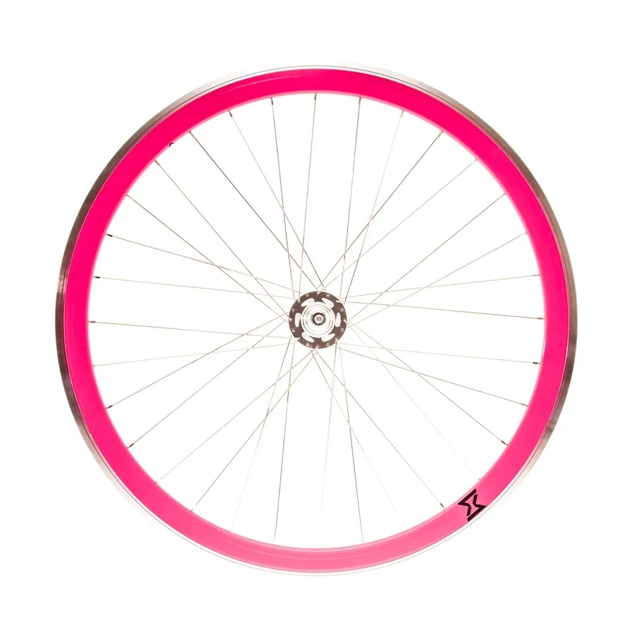 Roata Fata Single Speed/Fixie 700-32H 40mm Roz (1/2)