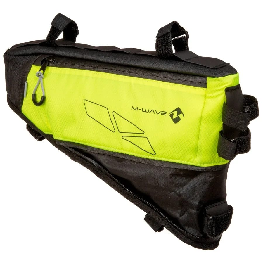 Borseta Cadru Impermeabila BP TRIANGLE Galben Neon-Negru (2/4)