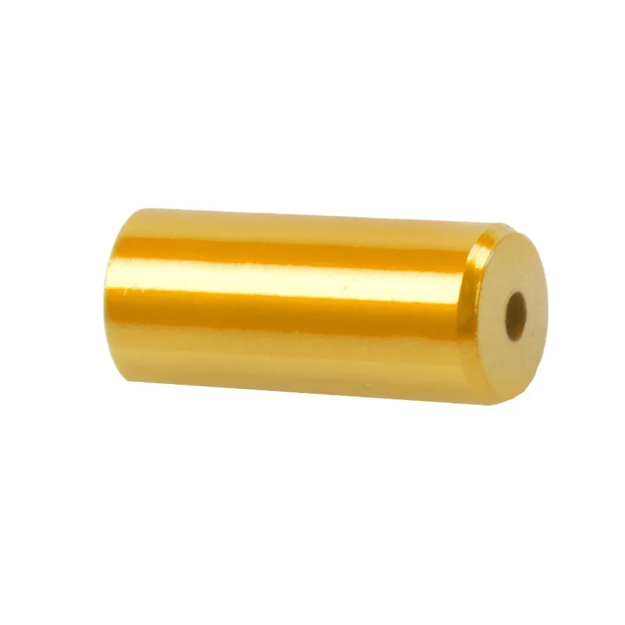 Capete Manta CNC 5,1x12 mm Aluminiu Gold/Orange Anodizat (1/2)