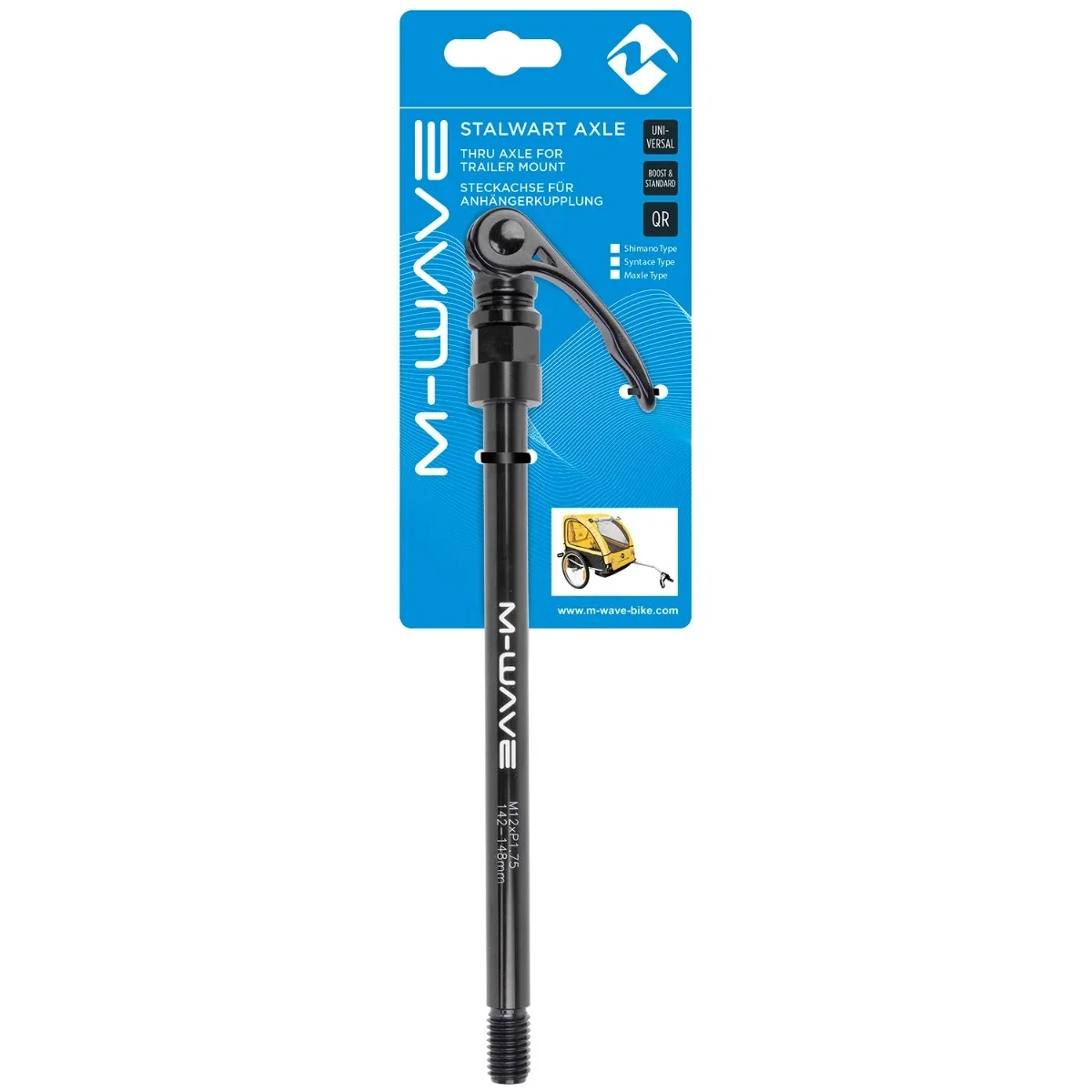 Thru Axle 142-148 mm MAXLE P.F.- 1.75 mm (2/5)