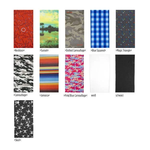 Bandana Albastru/Rosu Squared (3/3)