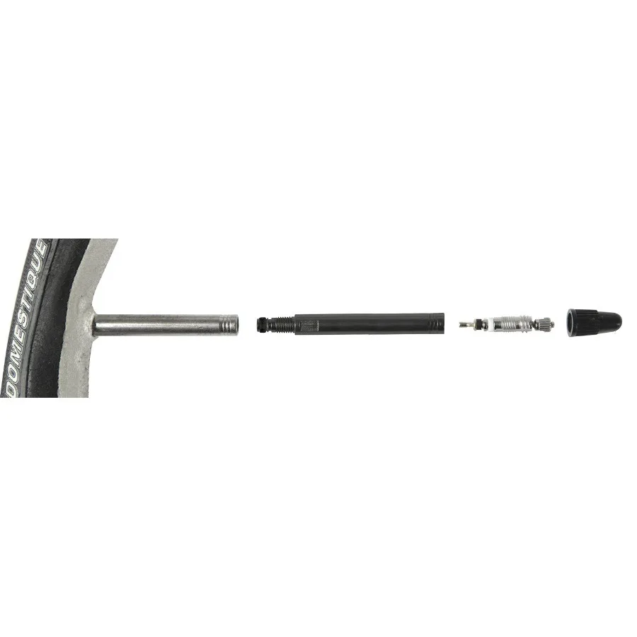 Set Extensie Valve Aluminiu 40 mm Silver (4/6)