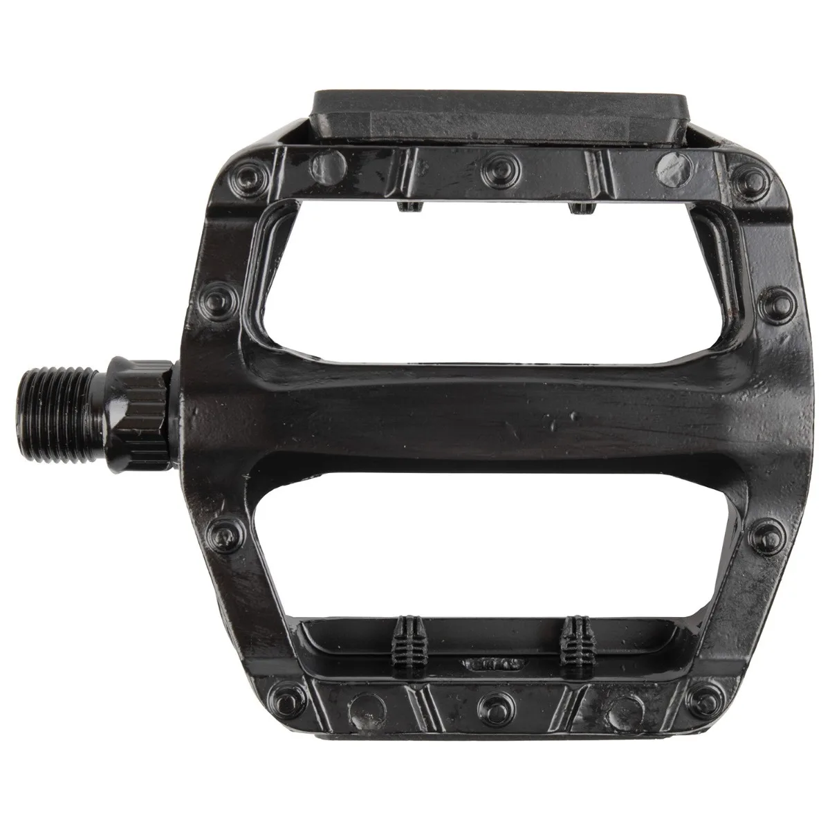 Pedale Aluminiu BLACK FLAT 9/16 Negru (4/6)