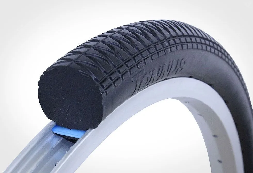Anvelopa Airless E-bike 20x2.0 Negru 675 grame (5/12)