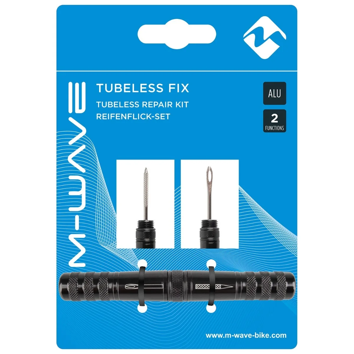Kit de Reparatie Tubeless Tubeless Fix Aluminiu 25 grame (2/11)