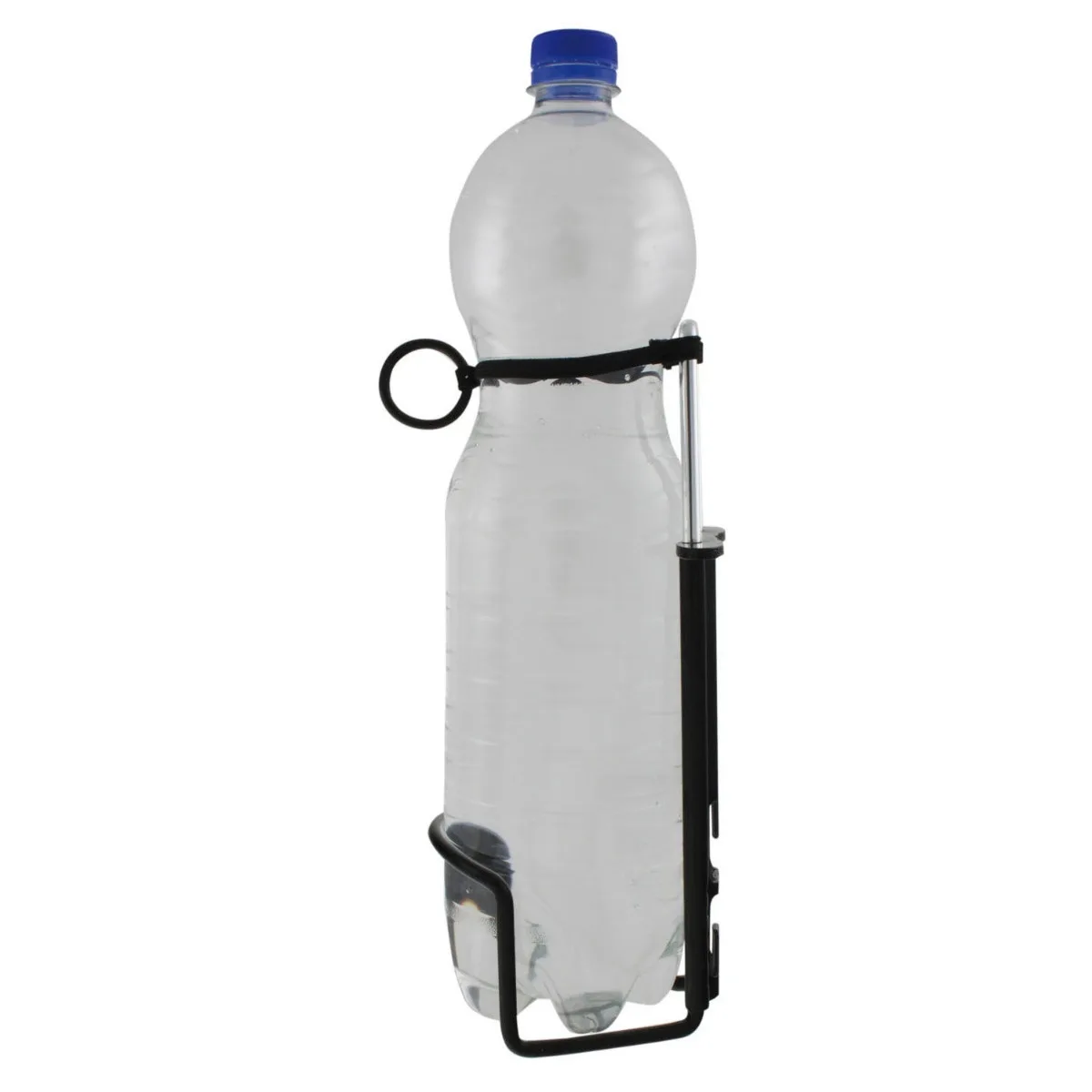 Suport Bidon Reglabil Aluminiu 500 ml - 1,5 L Negru (2/8)