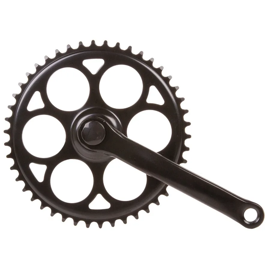 Angrenaj Pedalier 44T Metal Negru (Patrat)