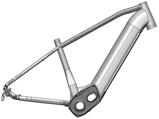 Kit E-Bike 27.5- 420 mm BROSE Gen2 MTB Hardtail S Mag 90 Nm (1/12)
