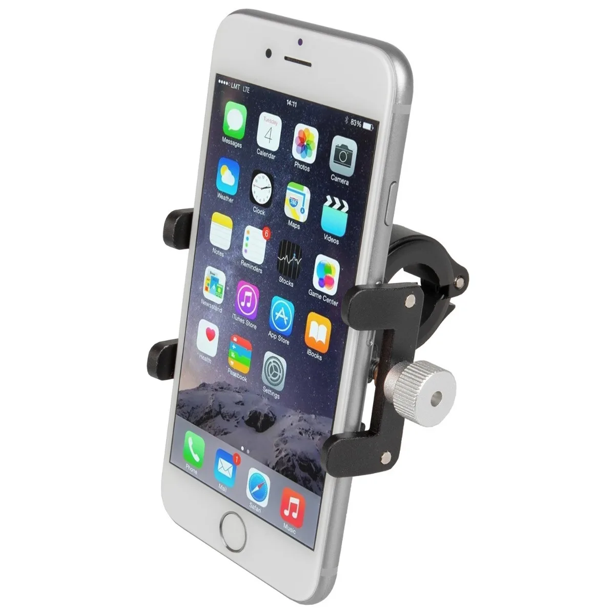 Suport Reglabil pentru Telefon Bike Mount AL 60-95 mm Aluminiu (2/3)