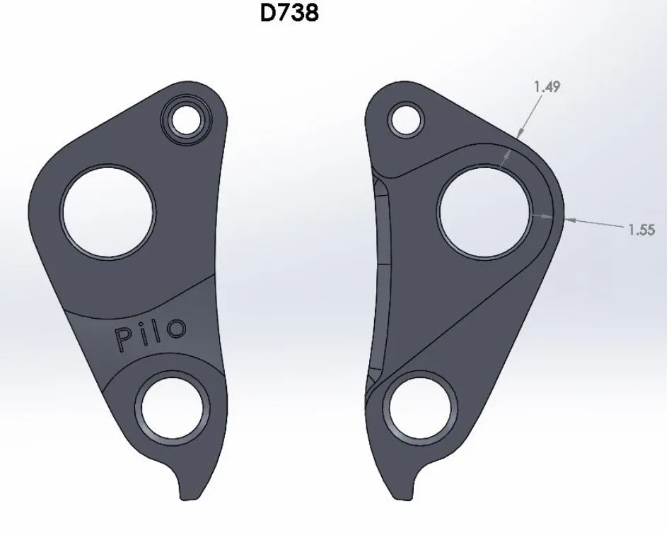 Ureche Cadru D738 Specialized (2/3)