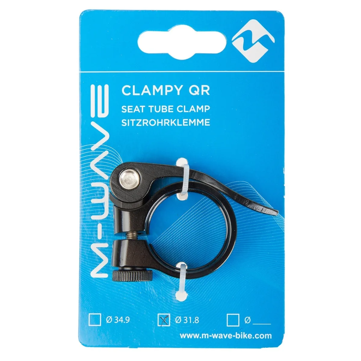 Colier Tija Sa CLAMPY QR 34,9 mm-Negru (2/2)