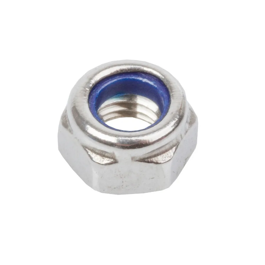 Cutie Piulite Hexagonale cu Autoblocare (M 6) 100buc/cutie (1/2)
