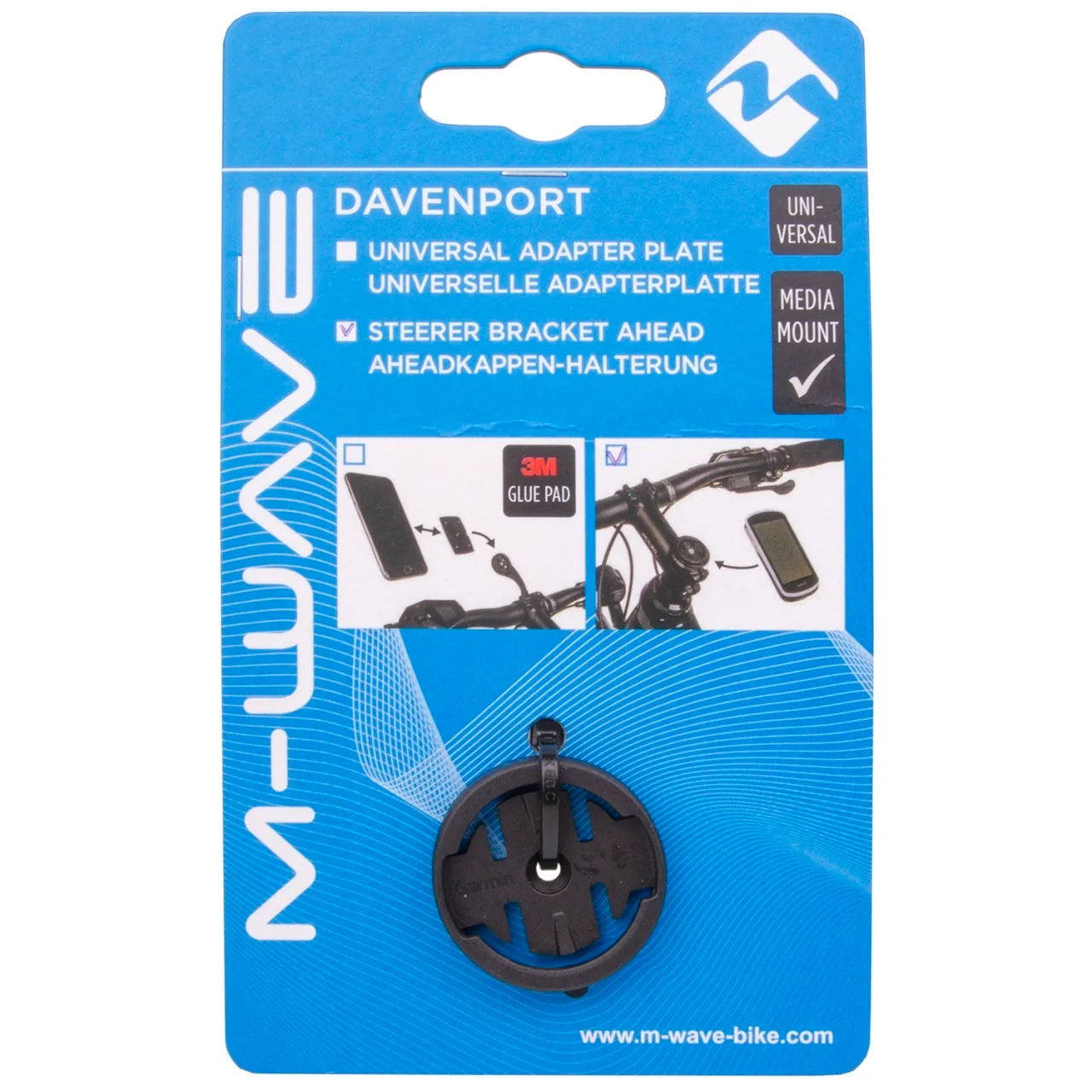 Suport Pipa Bike Computer DAVENPORT Pentru Garmin (2/3)