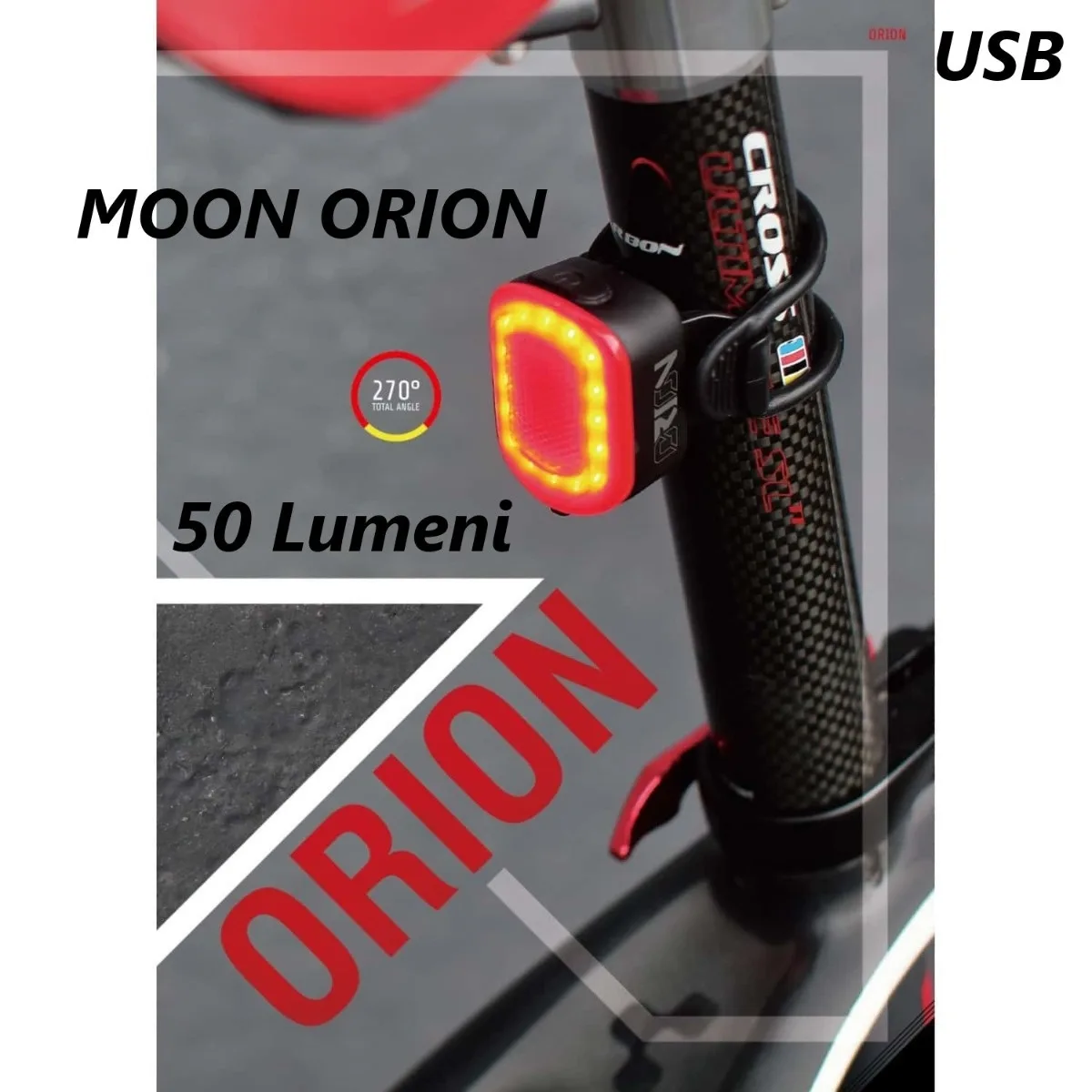 Stop Spate cu Acumulator ORION 50 Lumeni USB (4/7)