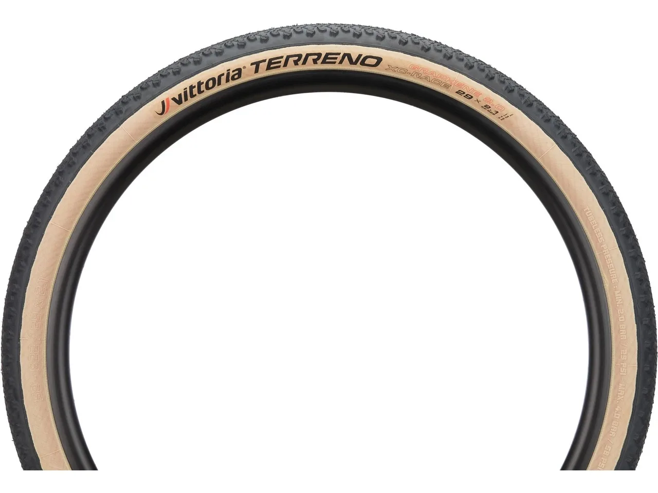 Anvelopa Terreno 29x2.25(55-622) Tubeless TLR Cream 650g (3/6)