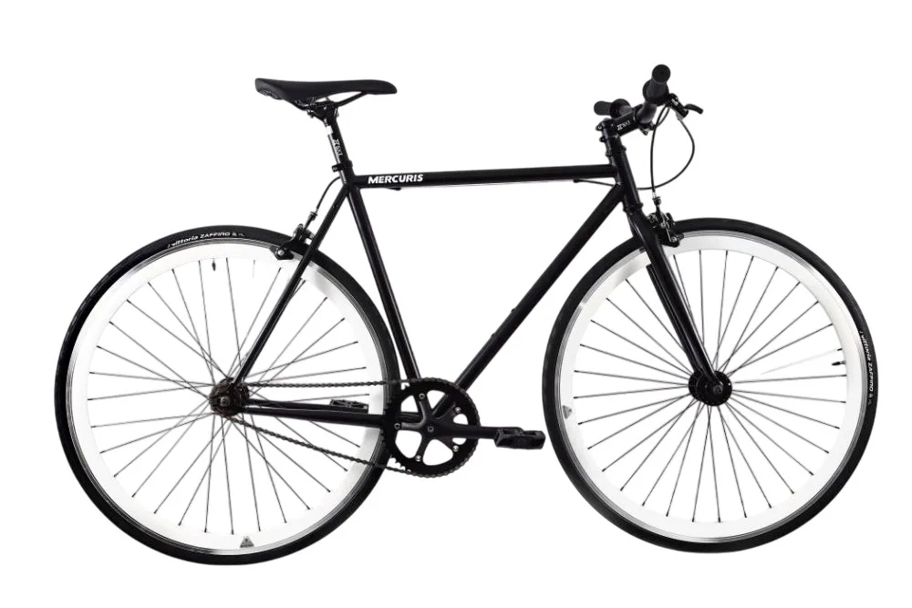 Bike MERCURIS 97 Black - White L - 580 mm (1/8)