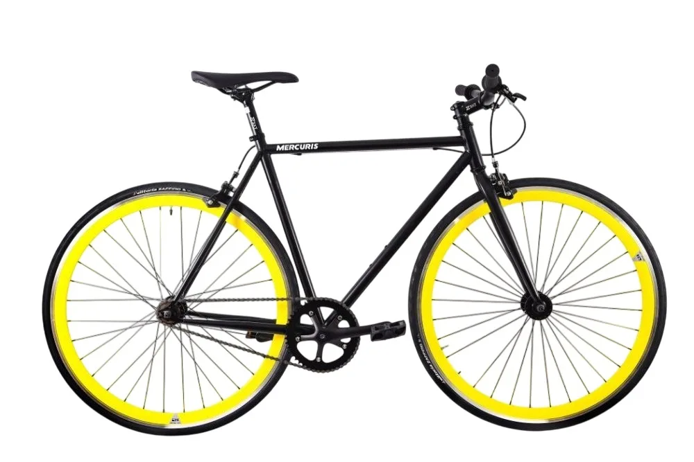 Bike MERCURIS 97 Black - Yellow M - 550 mm (1/9)