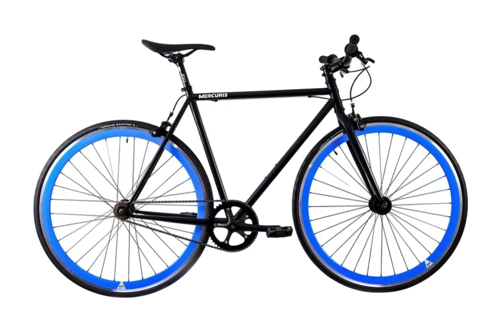 Bike MERCURIS 97 Black - Blue M - 550 mm (1/7)
