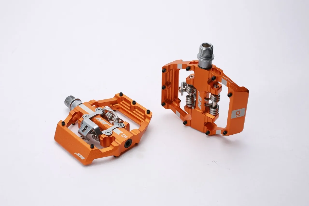 Pedale Duble HT D1 Orange (1/3)