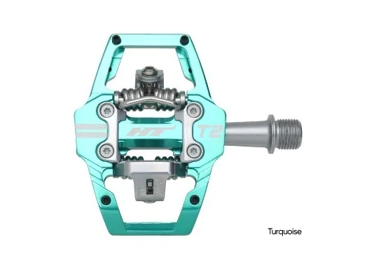 Pedale HT T2 Turquoise (1/3)