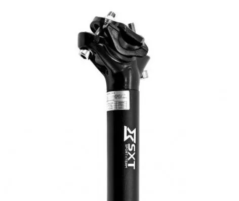 Tija Sa - 350 mm- 30.9 mm Negru Anodizat (2/3)