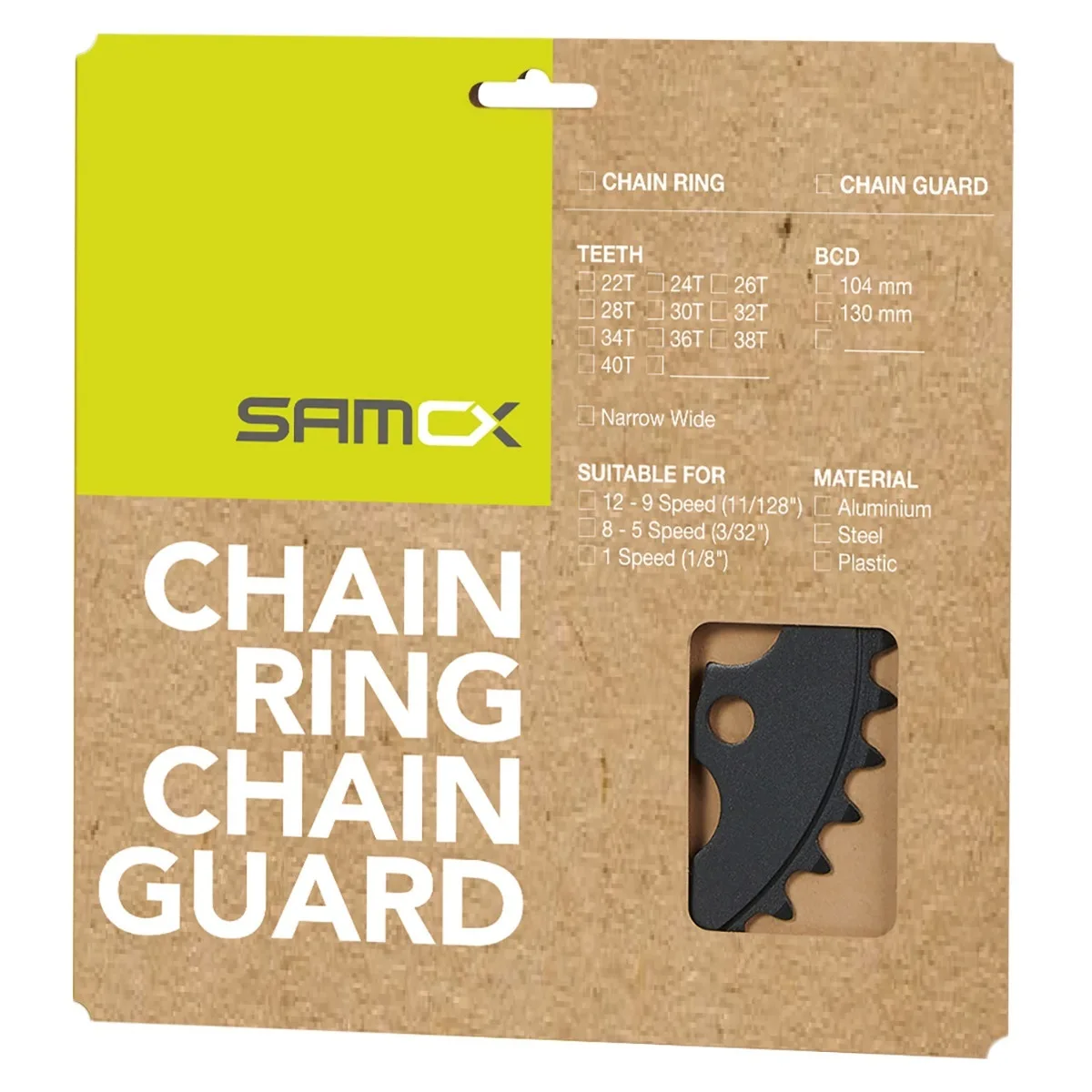 Foaie Angrenaj PD-R4-A-NW 32T BCD 104 mm Aluminiu- Narrow Wide (2/2)