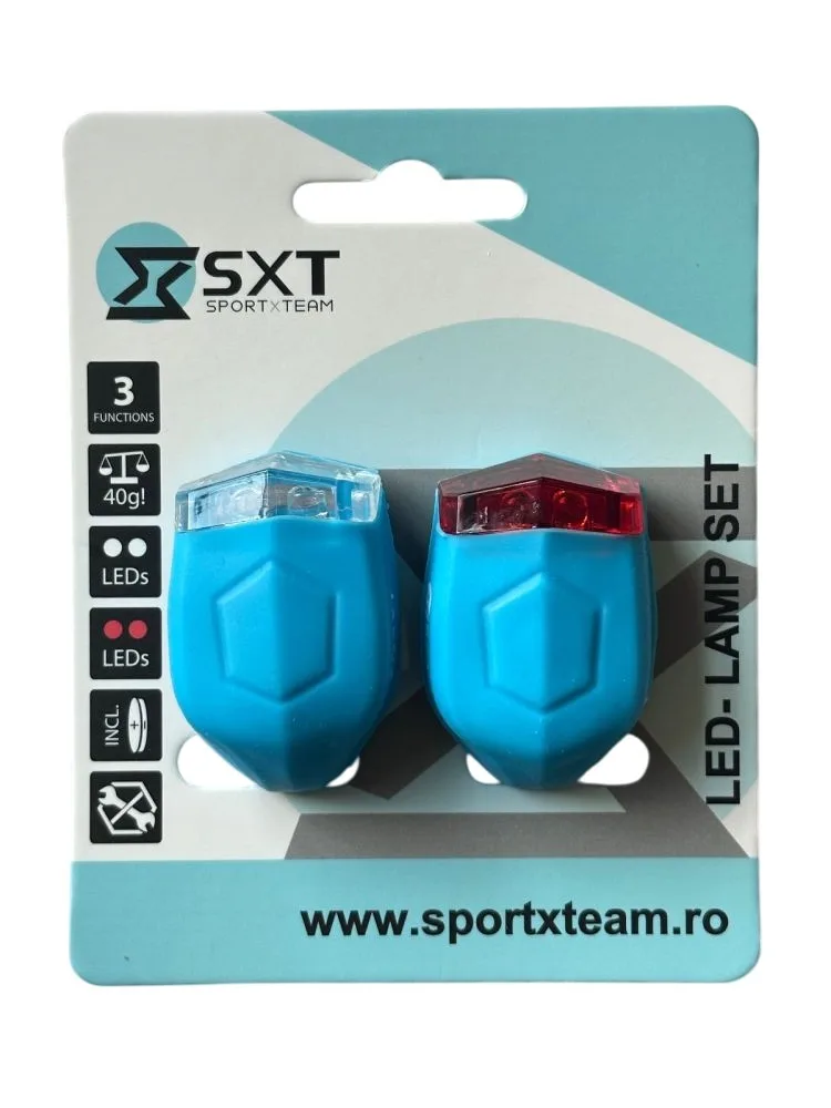 Set Flash cu Baterii (Silicone) Albastru (5/5)