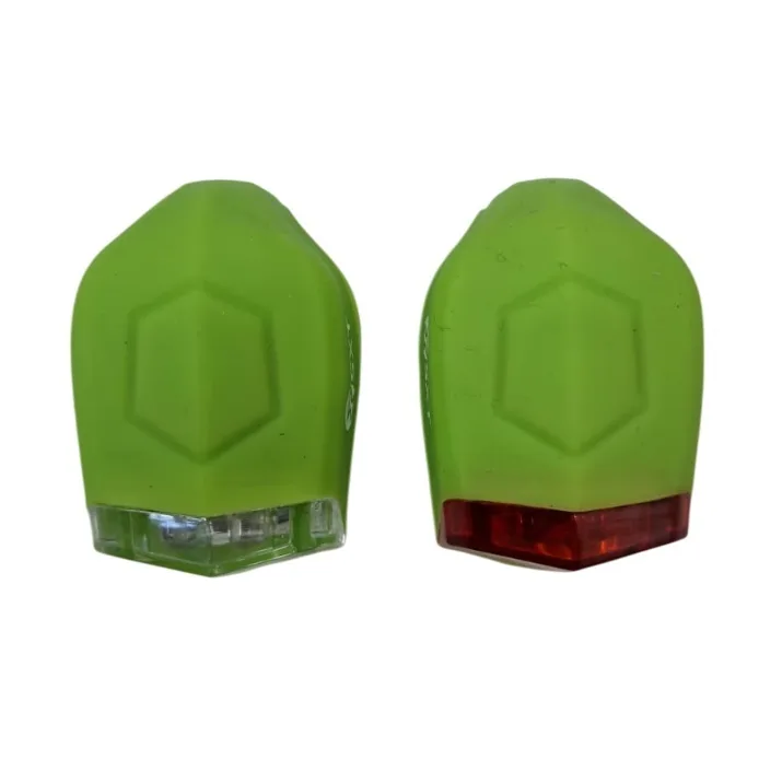 Set Flash cu Baterii (silicone) Verde Lime (4/7)