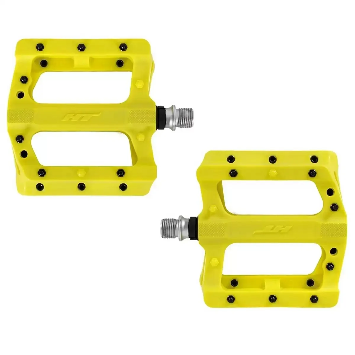 Pedale HT PA01A- Galben Neon(793) Pini Detasabili