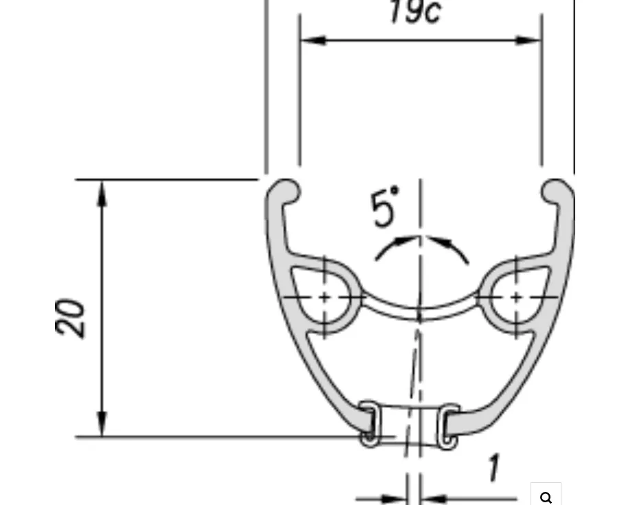 Set Roti R-97 29(622-21C)-CL135-32H centerlock (5/6)