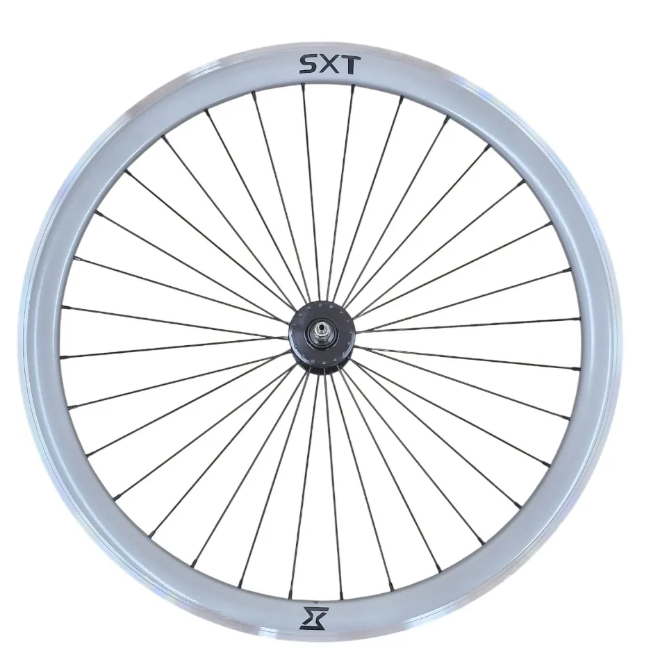 Roata Fata Single Speed/Fixie 700-32H 40 mm Silver (1/6)