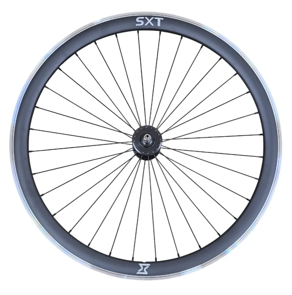 Roata Fata Single Speed/Fixie 700-32H 40 mm Negru (1/7)