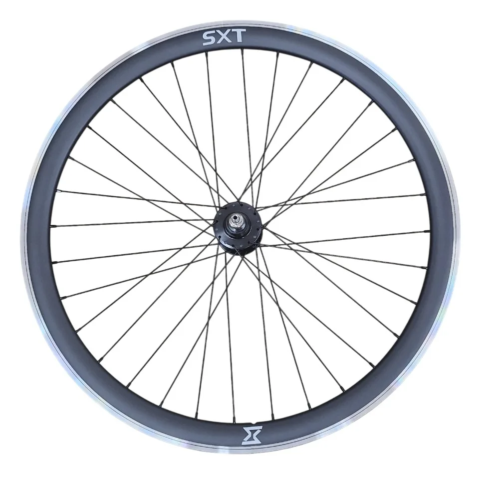 Roata Spate Single Speed/Fixie 700-32H 40 mm Negru (1/7)
