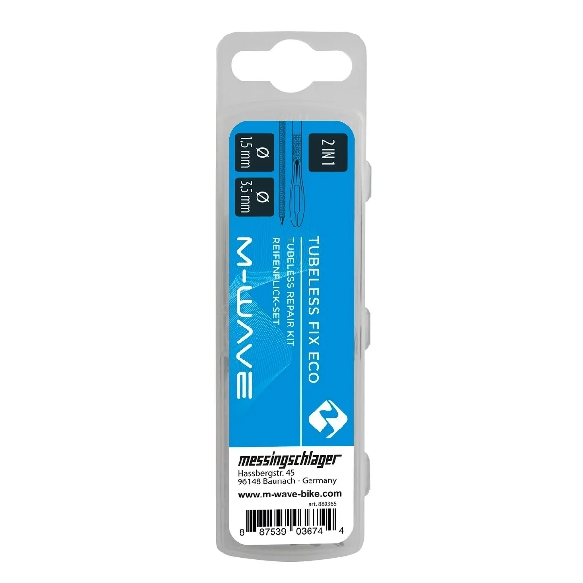 Kit Tubeless Repair Fix Eco (2/5)