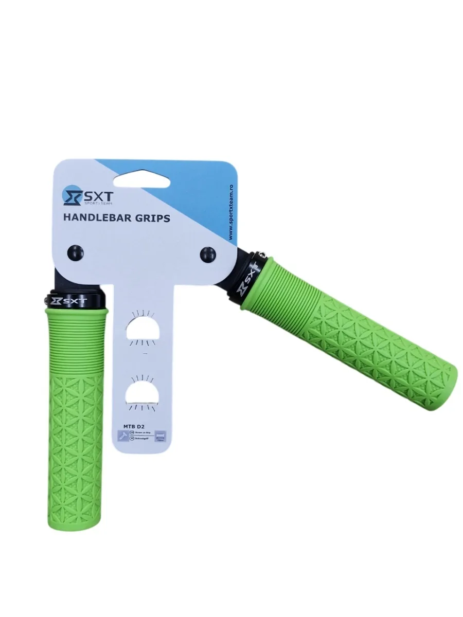 Mansoane MTB ZN-047 - 130 mm Lock-On Verde (4/4)
