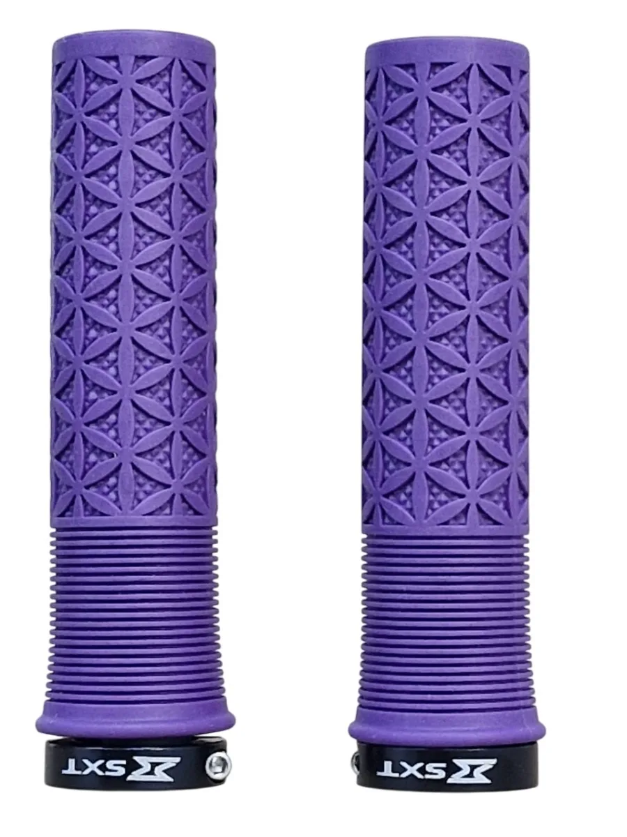 Mansoane MTB ZN-047 - 130 mm Lock-On Purple (1/4)