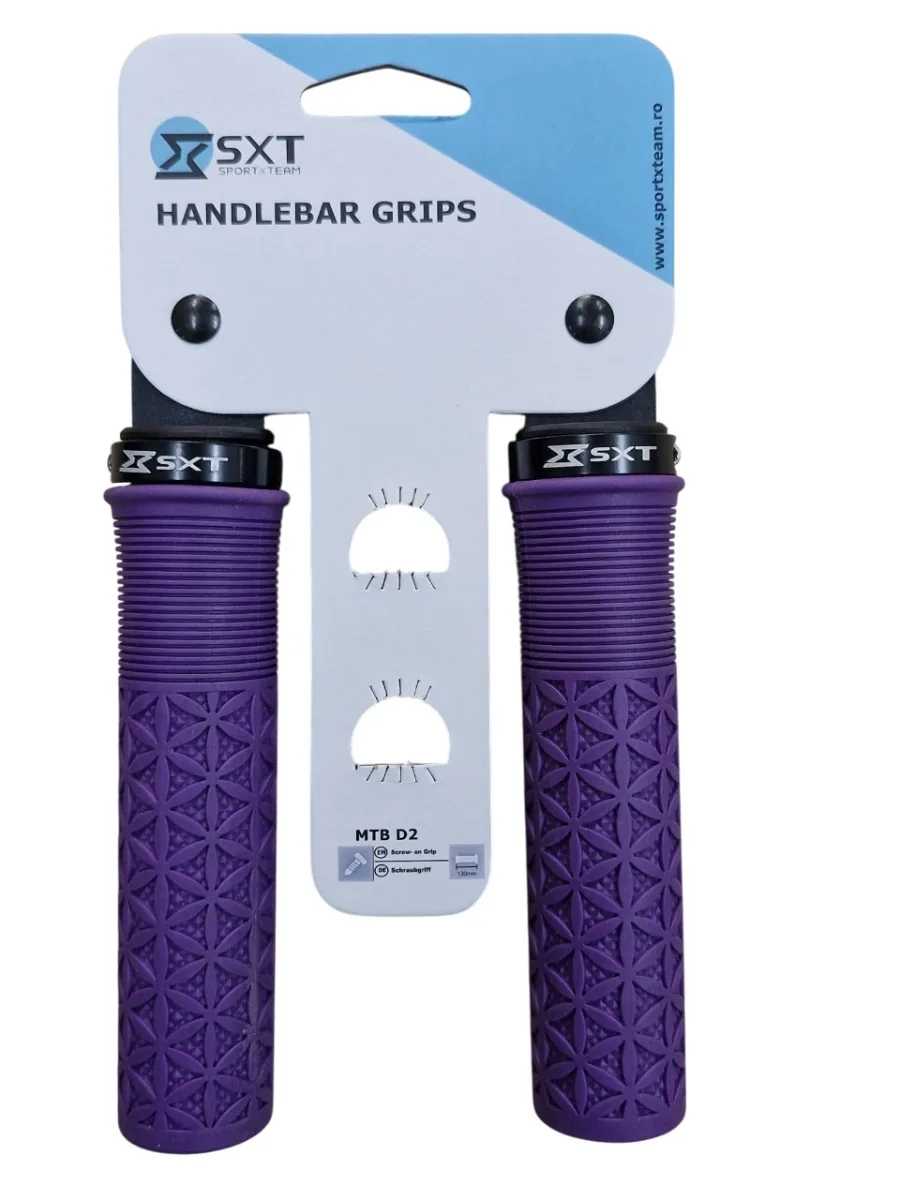 Mansoane MTB ZN-047 - 130 mm Lock-On Purple (2/4)