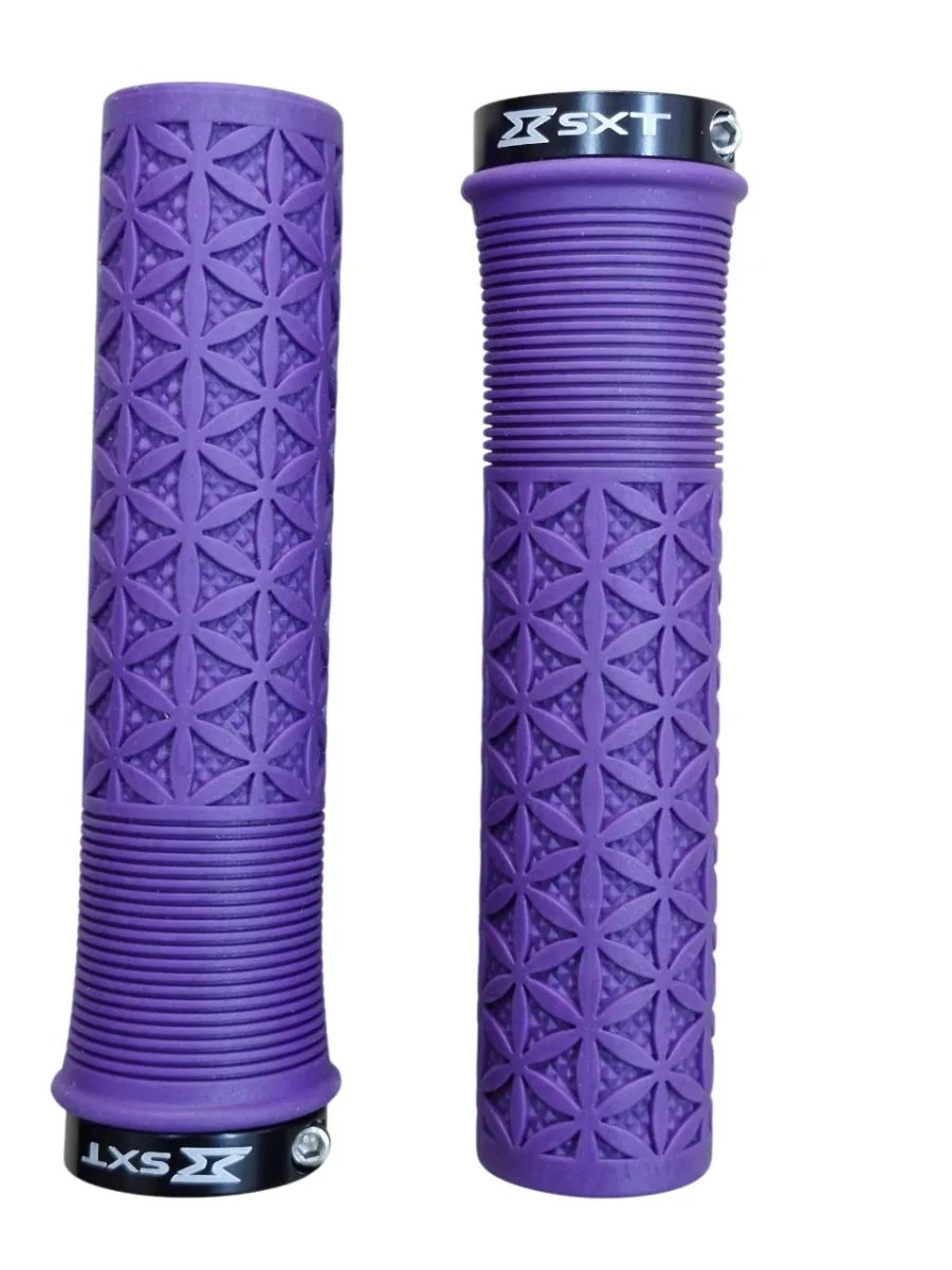 Mansoane MTB ZN-047 - 130 mm Lock-On Purple (3/4)